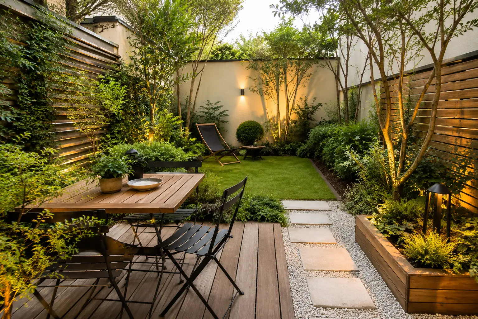 Comment aménager un jardin de petite taille avec goût