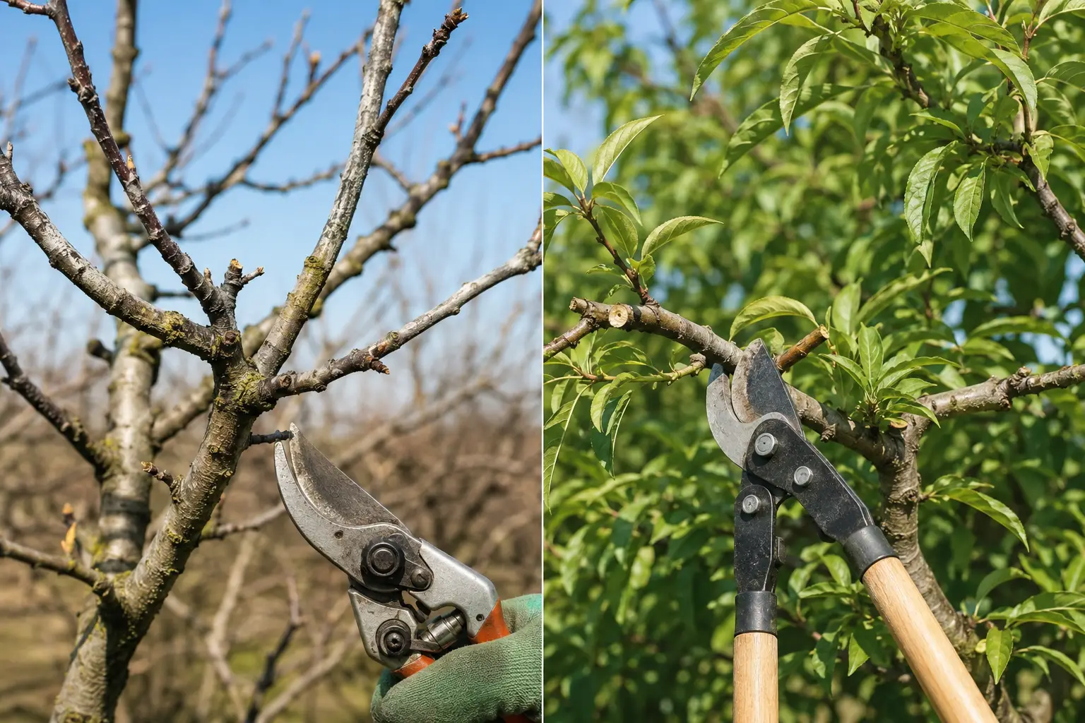 Quand tailler ses arbres fruitiers sans se tromper