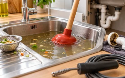 Évier bouché sans raison : causes cachées et solutions